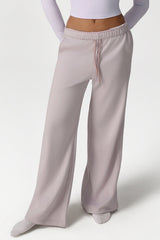 Women Loose Fit Straight Leg Casual Sport Sweatpants Yoga Dance Wide-Leg Workout Pants