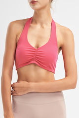 Women'S Halter Hollow Yoga Bra