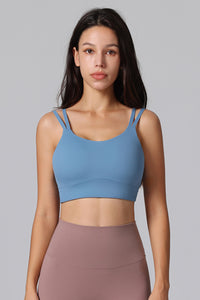 High Support Straps Back Sports Bra