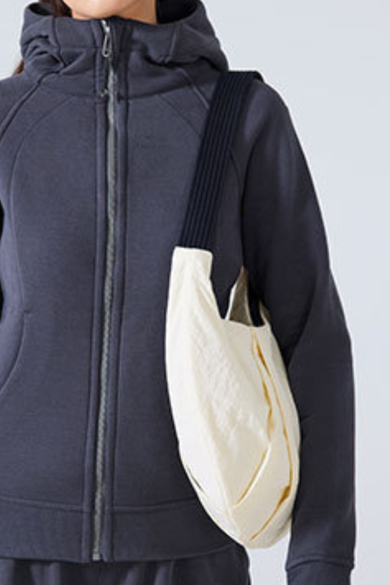 Women's Lightweight Waterproof Crescent Hobo Shoulder Bag