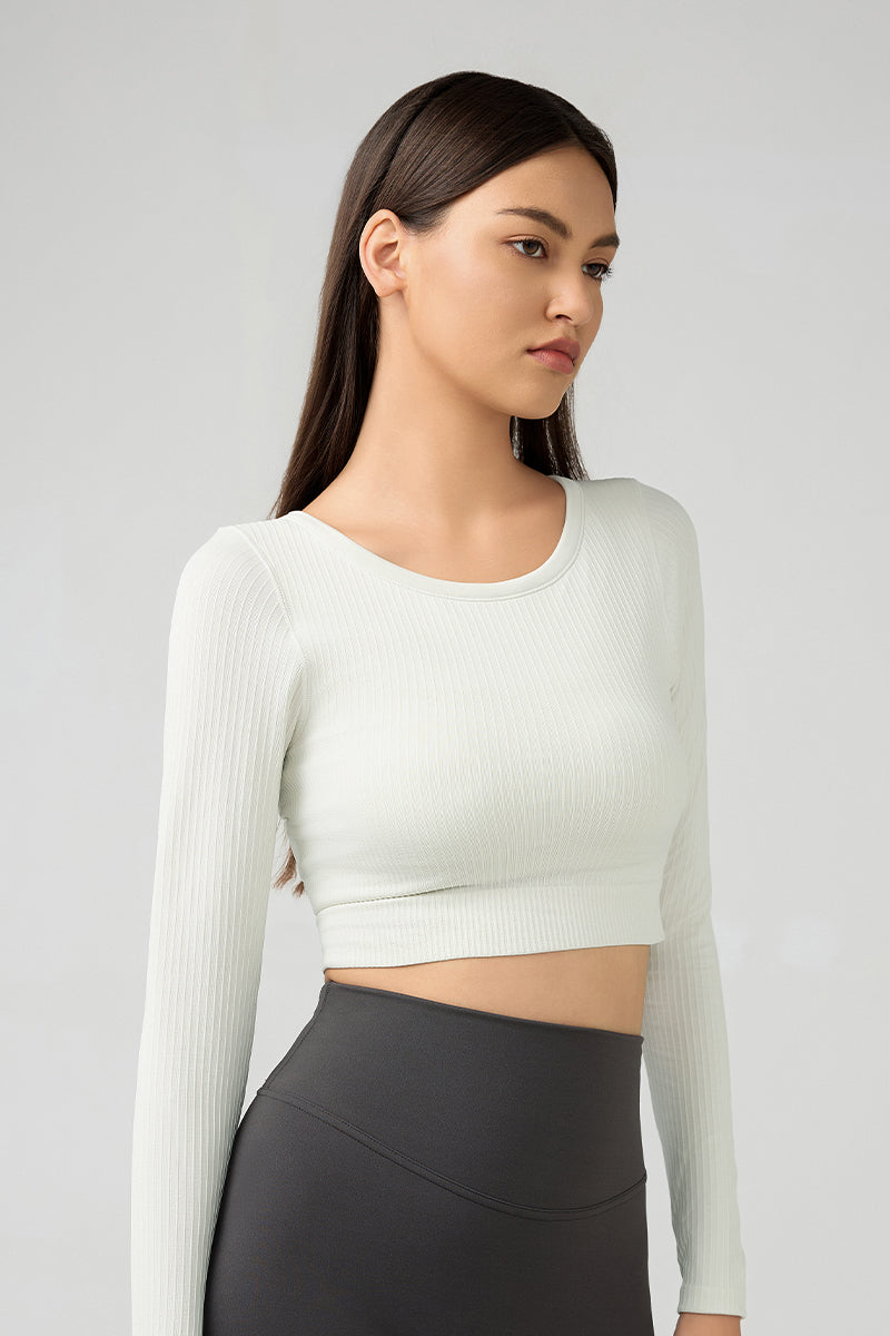 Women'S Sport Longsleeve Crop Top