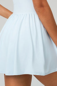 Women Cloud-Feel Fake Two-Piece Sports Dress