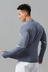 Men Quick-Dry Breathable Training Long Sleeve T-Shirt