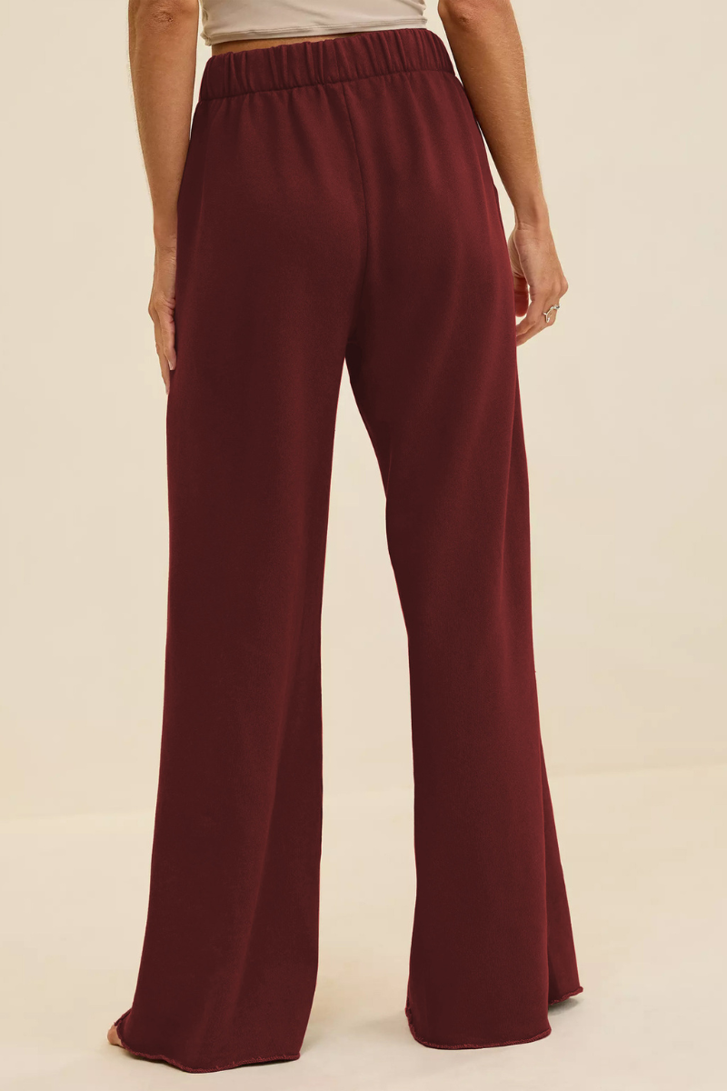 High-waist yoga pants with a floor-length design