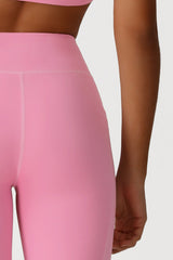 Women Cross Waist Flared Yoga Pants with Side Pocket