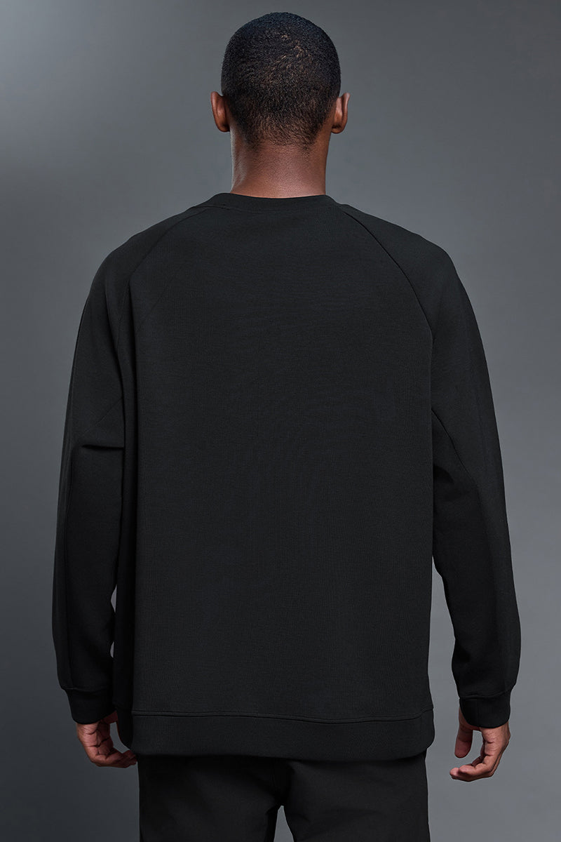 Men Drop Shoulder Loose Fit Comfortable Long Sleeves