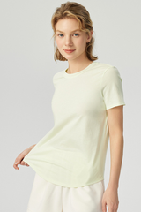 Pima cotton sports and fitness yoga top garment