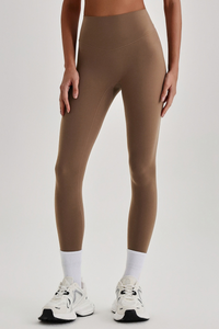 Women's Athletic High Waist No Front Seam Yoga Leggings
