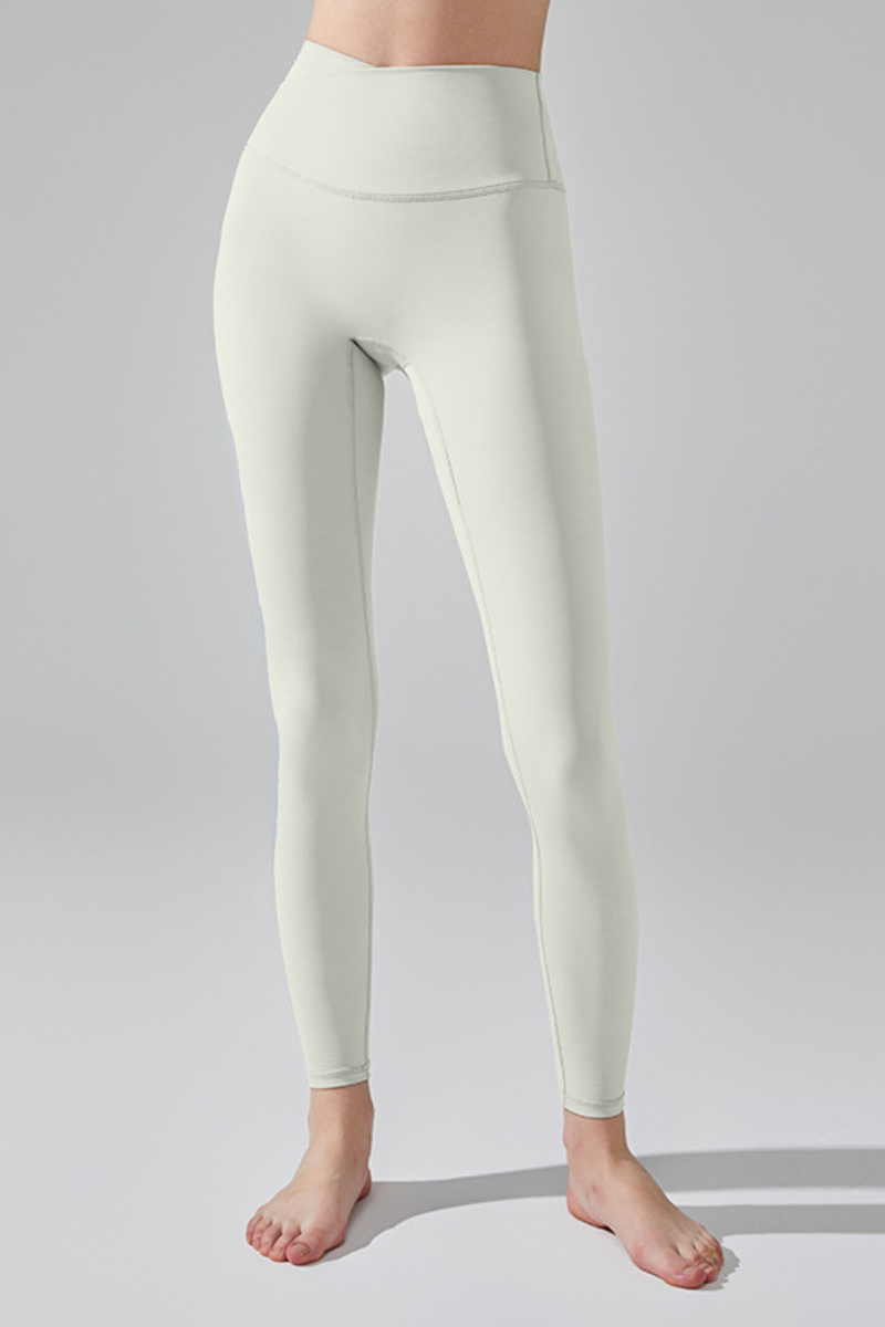 Women's Athletic V-Waist No Front Seam Yoga Leggings