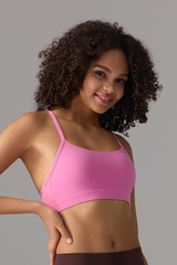 Women's Athletic Y‑Strap Back Thin Straps Sports Bra
