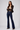Women's High Waist Slim Flare Jeans
