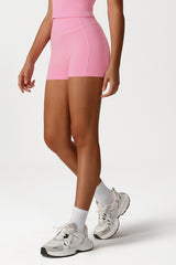 Women High Waist Peach Lift Quick-Dry Fitness Shorts