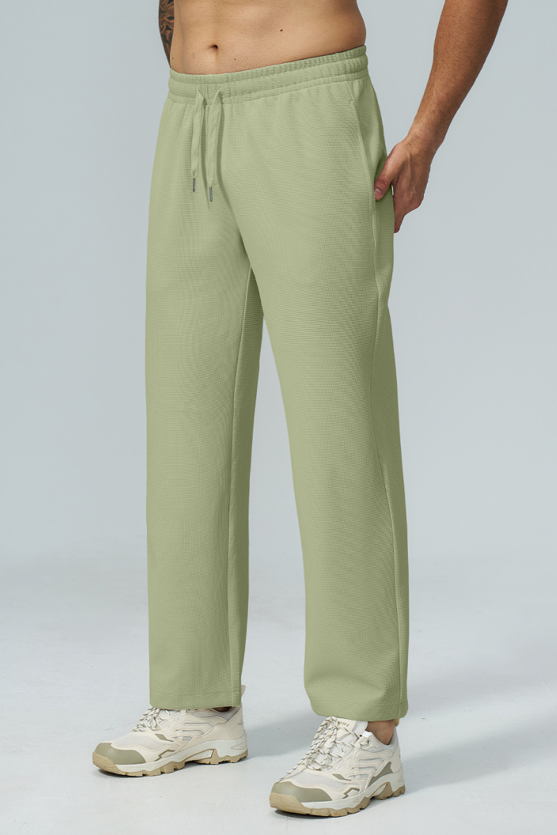 Men's Fall Soft Anti-Static Elastic Waist Outdoor Pants