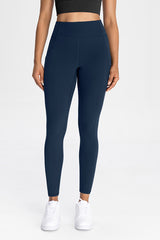 Women Pocket High-Waisted Naked Feel Quick-Dry Yoga Leggings