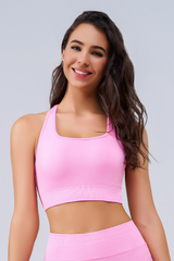 Women's Seamless Cross Back Sports Bra