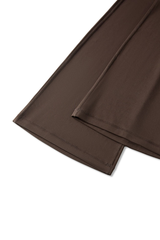 Women's Petal Hem Solid Flared  Yoga Pants