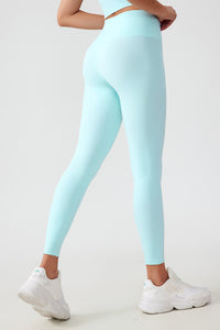 Women Free Size Nude Hip Lifting Shaping Fitness 9/10 Yoga Pants