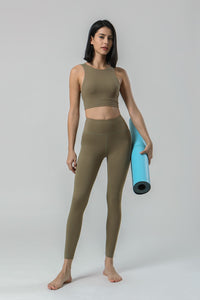 2 Pcs Set Women Yoga Bra +Yoga Leggings