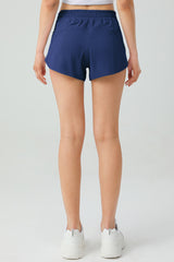 Women'S Anti-Exposure Loose Breathable Quick-Drying Tight Sports Shorts