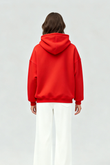 Unisex Oversize Heavyweight Fleece Retro Hoodie