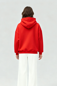 Unisex Oversize Heavyweight Fleece Retro Hoodie