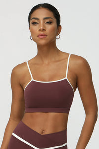 Colorblocked Women Yoga Sport Bra