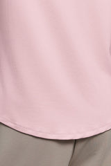 Women Relaxed-Fit Round-Neck Quick-Dry Yoga Workout Long Sleeve Top