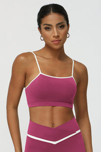 Colorblocked Women Yoga Sport Bra