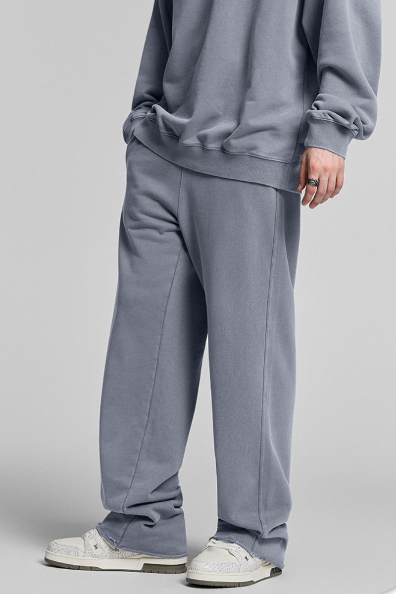 Heavy-duty, water-wash casual athletic pants