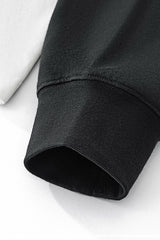 Unisex Boxy Mock Two-Tone Long Sleeve T-Shirt