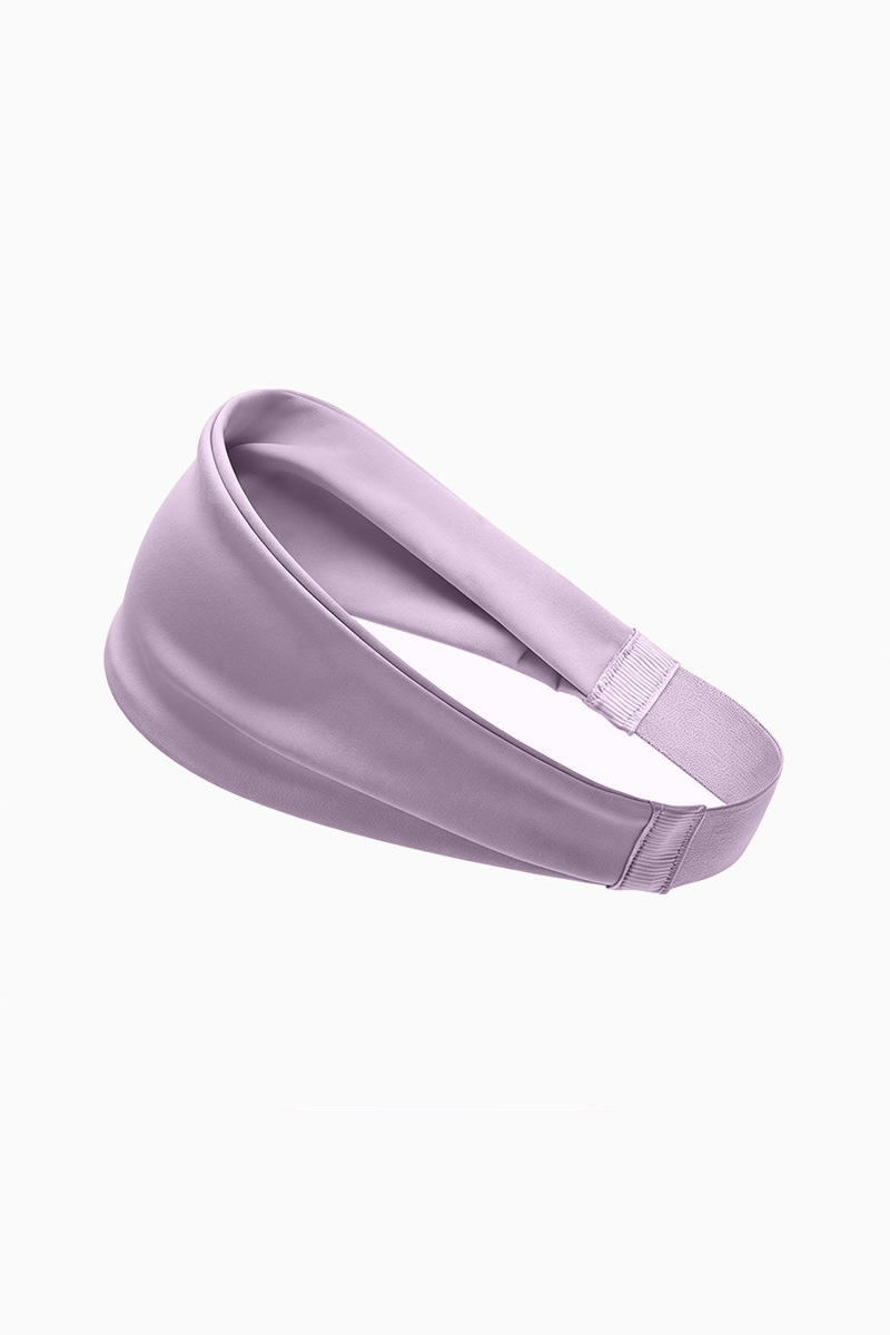 Women's Solid Color Sweat-Wicking Sports Headband
