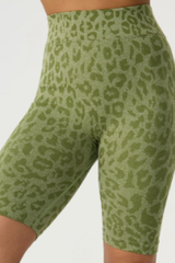 Women's  Athletic High-waisted Breathable Fitness Shorts