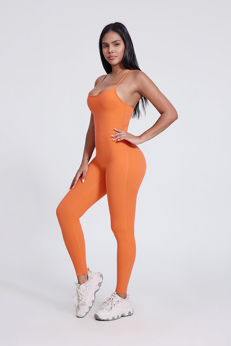 Women'S Sports Dance Y-Line Beauty Back Tight-Fitting Bodysuit