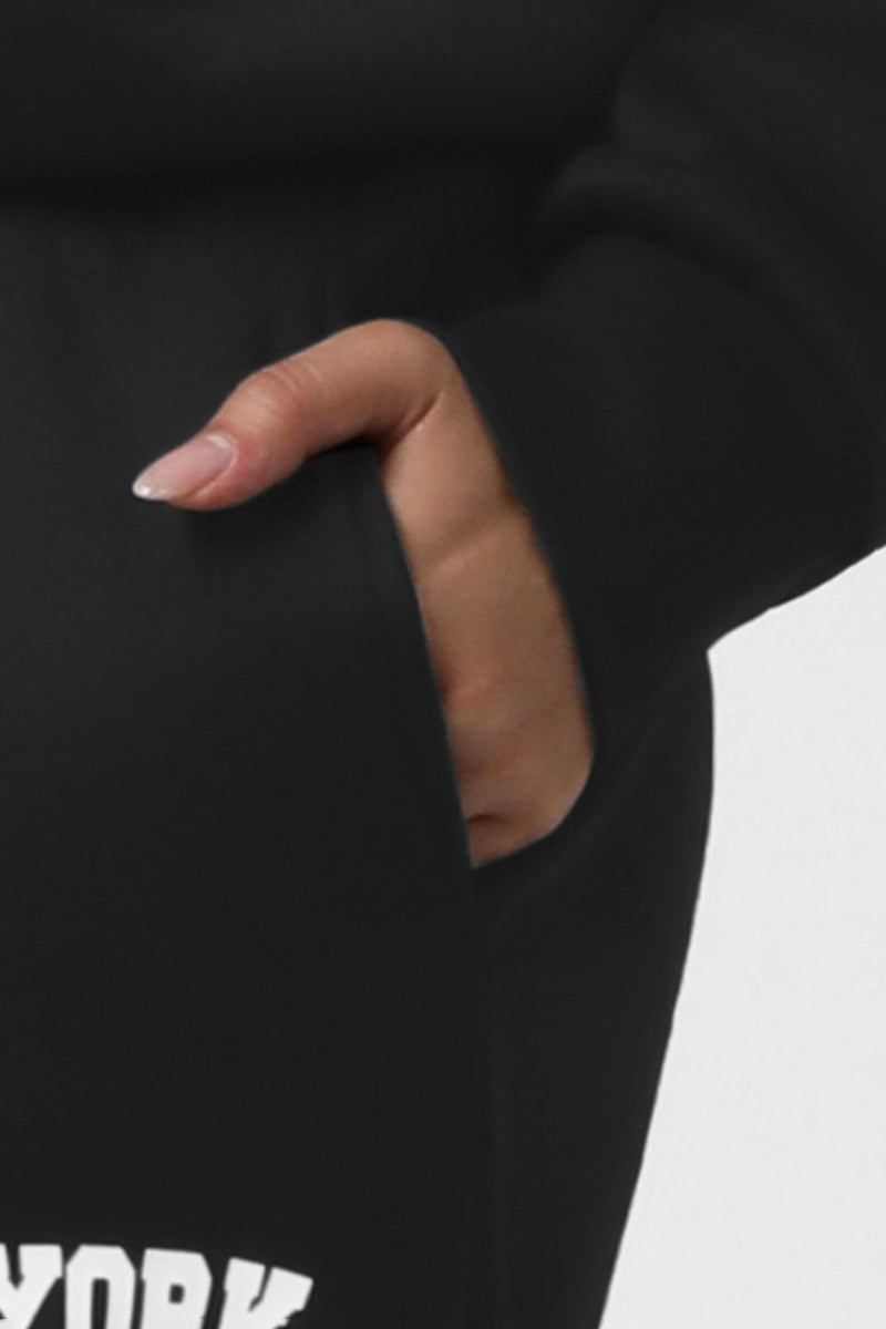 Women Fleece-Lined Pocket Sweatpants