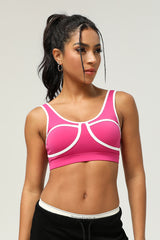 Women'S Contrasting Sports Bra
