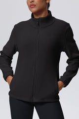 Women Thermal High-Neck Sports Jacket