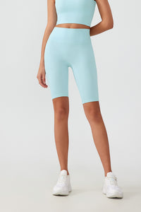 Women Free Size No Embarrassment Line Tummy Tucking Hip Lifting Fitness Sports Yoga 5/10 Shorts