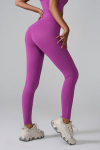 Women'S High-Waisted Hip Lift Seamless All-In-One Yoga Leggings