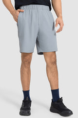 Men Summer Lightweight Quick-Dry Breathable Running Training Fitness Sport Shorts
