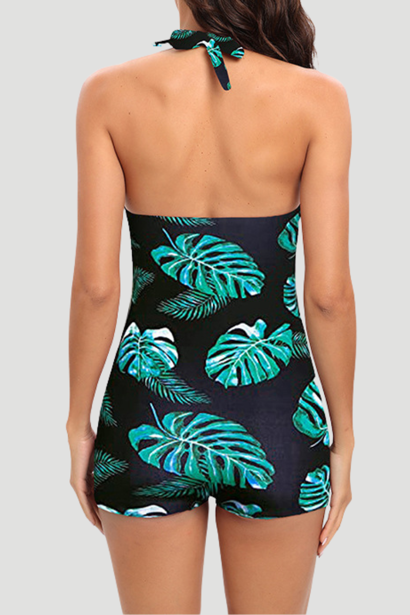 Women's Polka Dot Suit - Jiesini Tummy Control One Piece