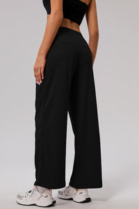 Women Casual Sports Wide-Leg Pants