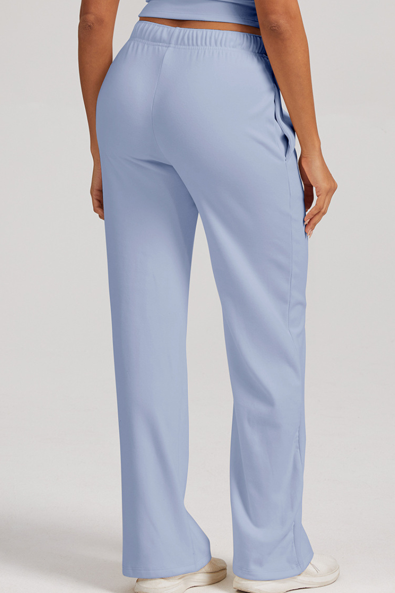 Women's  high-waist drawstring sweatpants