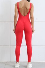 Women Hollow Out Beauty Back Peach Butt Tight One-Piece Nude Quick Dry Sports Fitness Yoga Clothing