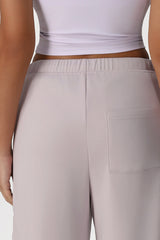 Women Loose Fit Straight Leg Casual Sport Sweatpants Yoga Dance Wide-Leg Workout Pants