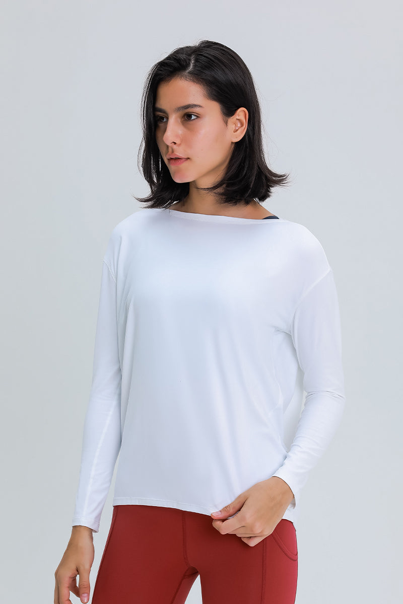 Women'S Loose Sports Long Sleeves