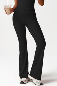 Women High-Waisted Bootcut Butt-Lifting Naked-Feel Yoga Pants