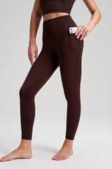 High-waisted, snug-fitting women's pants