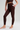 High-waisted, snug-fitting women's pants