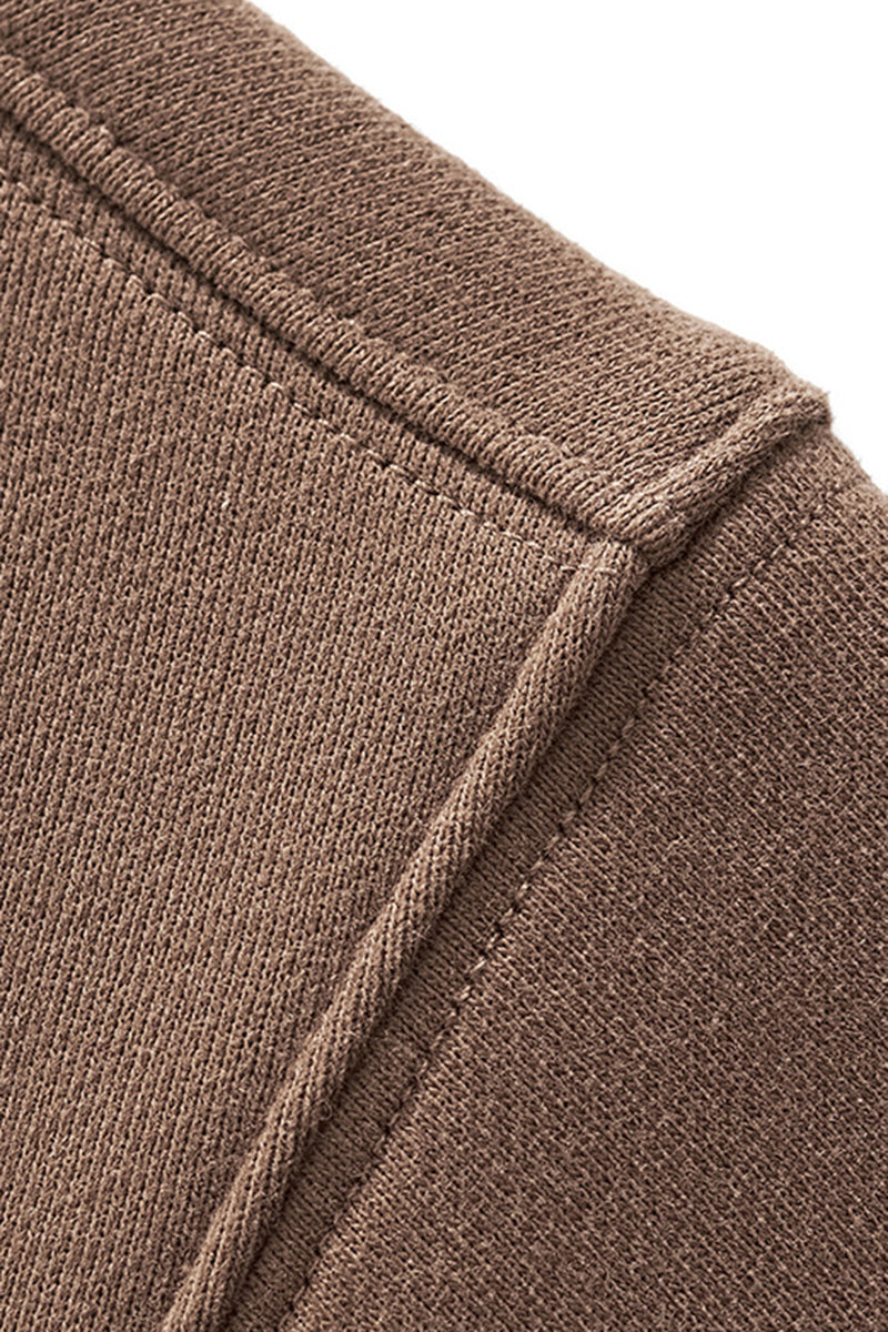 Unisex Loose Solid Color Sweatshirt