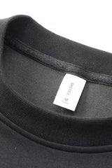 Men Heavyweight Cotton-Blend Crewneck Sweatshirt